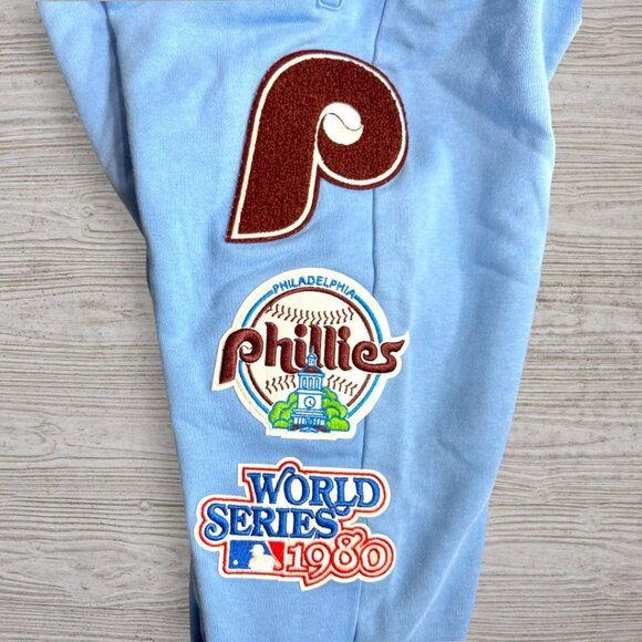 Pro Standard MLB PHILADELPHIA PHILLIES Baseball Retro Classic Sweatpants Joggers - Picture 7 of 7